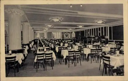 Ak Magdeburg, Zentraltheater Restaurant