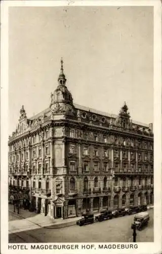 Ak Magdeburg an der Elbe, Hotel Magdeburger Hof