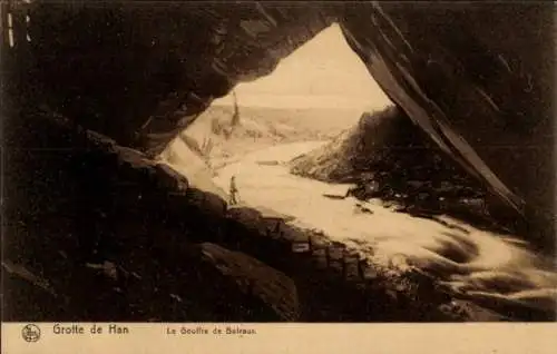 Ak-Höhle von Han Han sur Lesse Wallonien Namur, The Gouffre de Belvaux