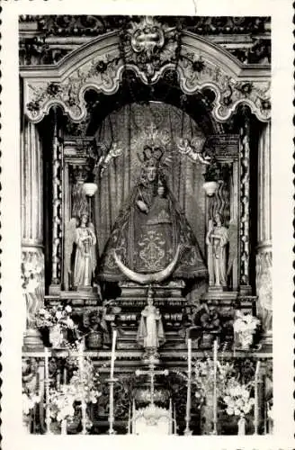 Ak Ezcaray La Rioja, Virgen de Allendes, Heiligenaltar