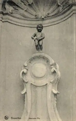 Ak Bruxelles Brüssel, Manneke Pis