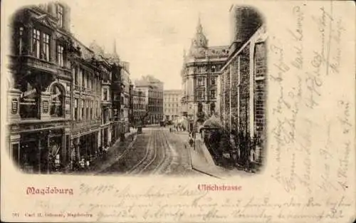 Ak Magdeburg an der Elbe, Ulrichstraße