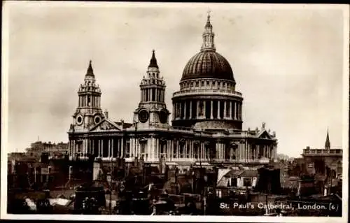 AK London City England, St. Paul's-Cathedral