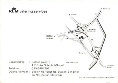 Ak Haarlemmermeer Nordholland Niederlande, Schiphol, Flughafen, Luftbild