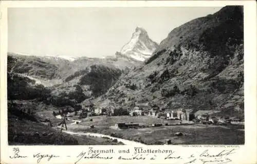 Ak Zermatt Kanton Wallis, Matterhorn