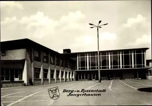 Ak Sangerhausen am Südharz, Bahnhof