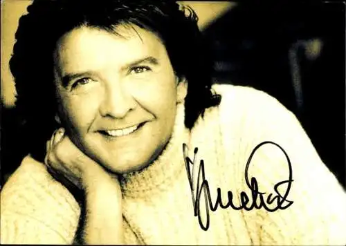 Ak Bernd Clüver, Portrait, Autogramm