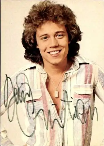 Ak Sänger Dennie Christian, Portrait, Autogramm