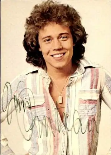 Ak Sänger Dennie Christian, Portrait, Autogramm
