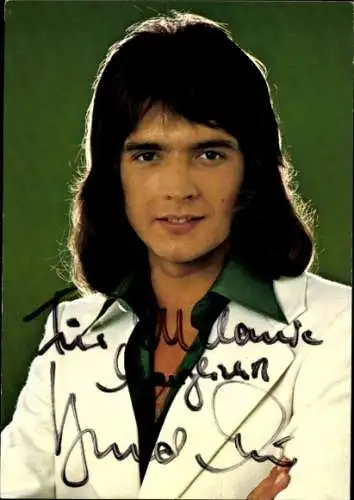 Ak Sänger Bernd Clover, Portrait, Autogramm