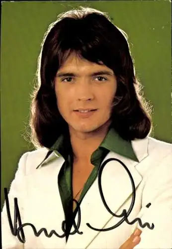 Ak Sänger Bernd Clover, Portrait, Autogramm