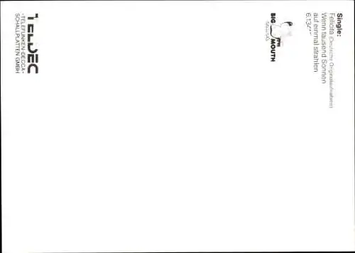 Ak Sänger Conny & Jean, Portrait, Autogramme