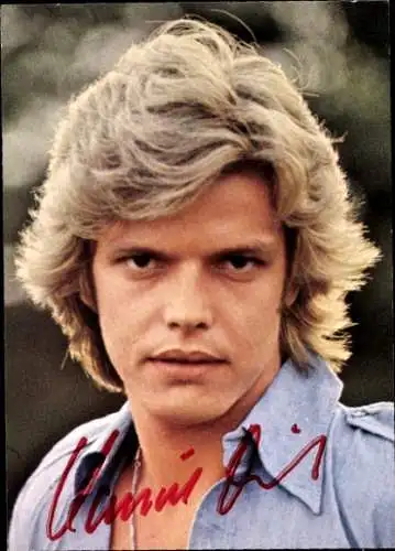 Ak Sänger Daniel David, Portrait, Autogramm