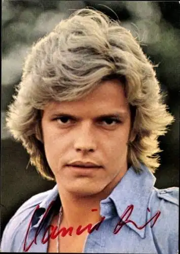 Ak Sänger Daniel David, Portrait, Autogramm