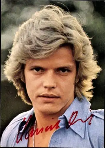 Ak Sänger Daniel David, Portrait, Autogramm