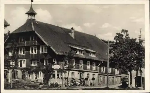 Ak Schönwald im Schwarzwald, Hotel Hirschen