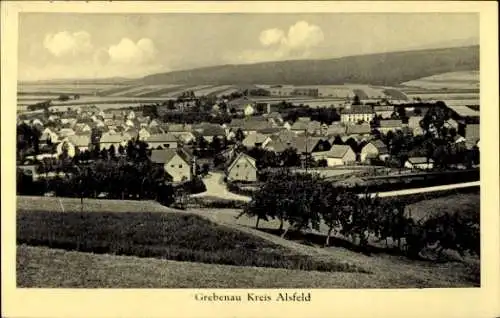 Ak Grebenau in Hessen, Gesamtansicht