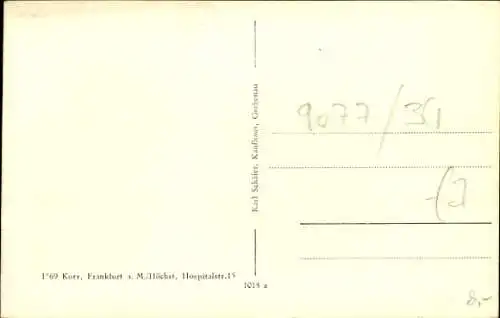 Ak Grebenau in Hessen, Gesamtansicht