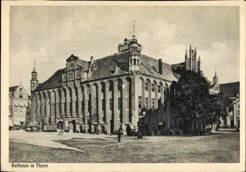 Ak Toruń Thorn Westpreußen, Rathaus