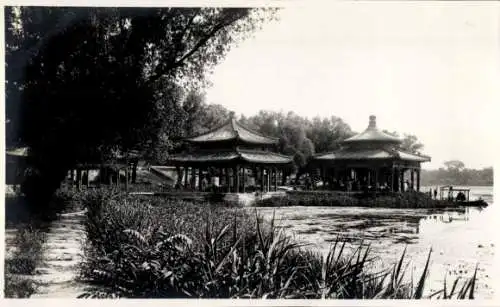 Foto Beijing Peking China, Winterpalast, Fünf Drachen-Pavillon