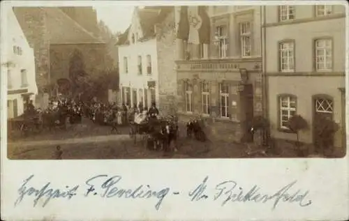 Foto Ak Birkenfeld an der Nahe, Hochzeit F. Peveling