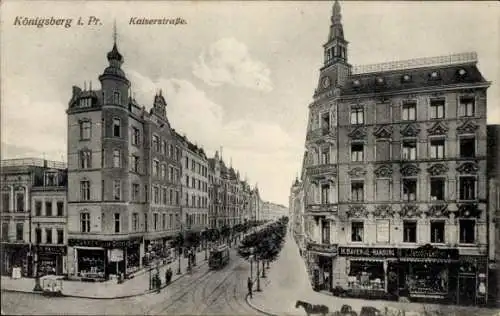 Ak Kaliningrad Königsberg Ostpreußen, Kaiserstraße