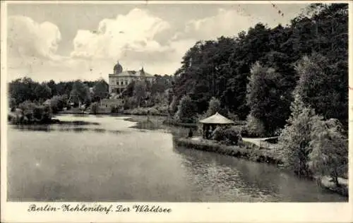 Ak Berlin Zehlendorf, Waldsee