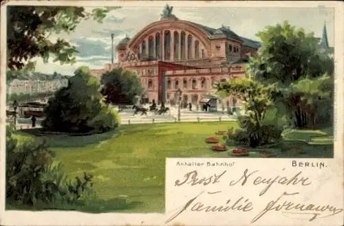 Litho Berlin Kreuzberg, Anhalter Bahnhof