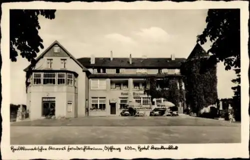 Ak Friedrichsbrunn Thale im Harz, Hotel Brockenblick