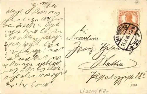 Ak Hamburg Mitte Neustadt, Oberlandesgericht