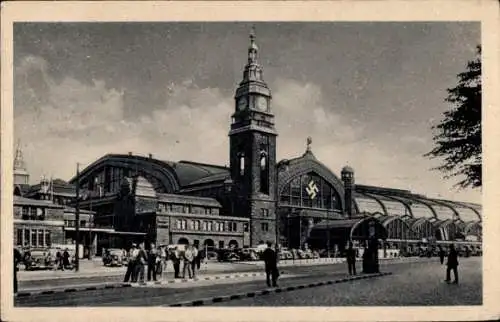 Ak Hamburg Mitte St. Georg, Hauptbahnhof