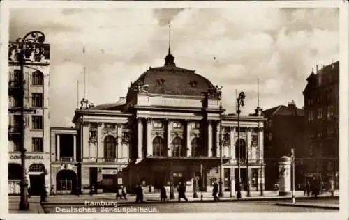 Ak Hamburg Mitte St. Georg, Deutsches Schauspielhaus