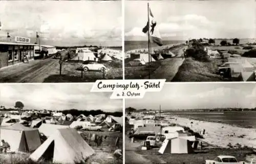 Ak Sütel Neukirchen in Ostholstein, Campingplatz, Zelte