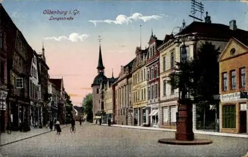 Ak Oldenburg in Oldenburg, Langestraße, Trinks, Nummer 4