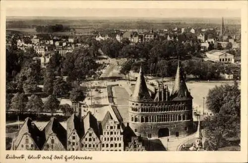 Ak Hansestadt Lübeck, Holstentor