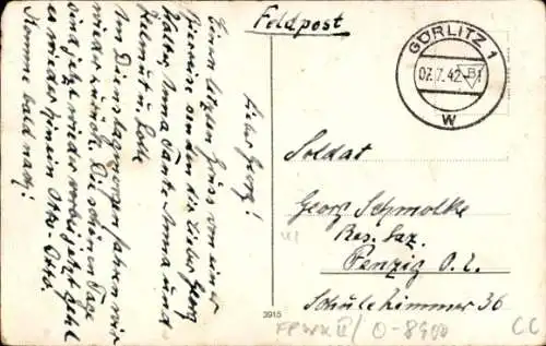 Ak Görlitz in der Lausitz, Rathaustreppe