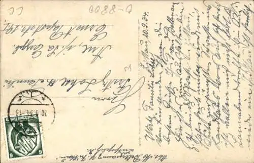 Ak Zittau in der Oberlausitz, schöne Detailansicht