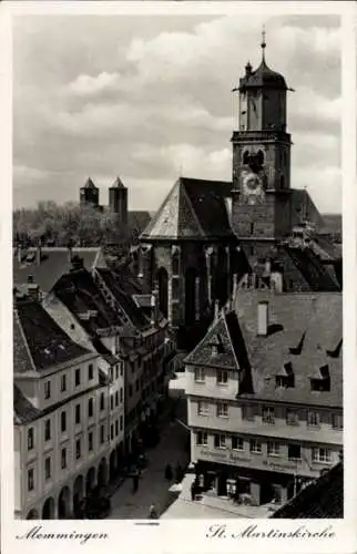 Ak Memmingen an der Iller Schwaben, St. Martinskirche