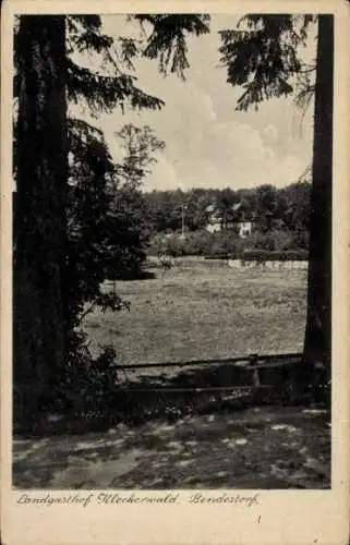 Ak Bendestorf am Kleckerwald in Niedersachsen, Landgasthof Kleckerwald, Panorama