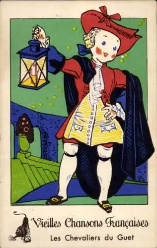 Lied Ak The Knights of the Watch, alte französische Lieder