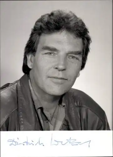 Ak Politiker Dietrich Wetzel, Portrait, Autogramm