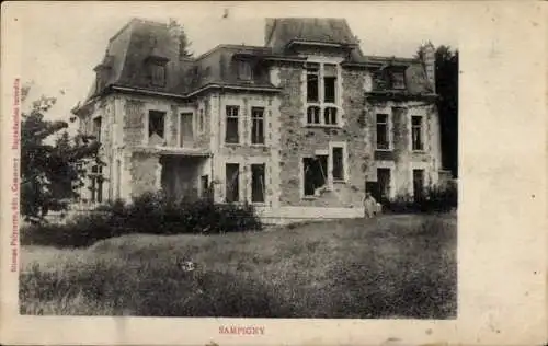 Ak Sampigny Meuse, Chateau Poincaré