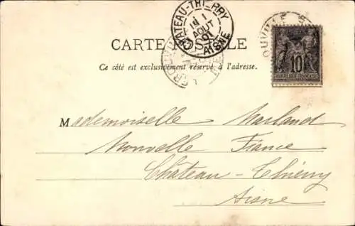 Ak Commercy Lothringen Meuse, Schloss