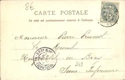 Ak Péronne Somme, Porte de Flamicourt