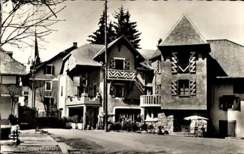 Ak Thorens Haute Savoie, Glieres, Hotel du Commerce