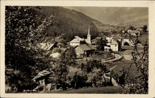 Ak Saint-Jean-de-Sixt Haute Savoie, Gesamtansicht, Vallee de Thones