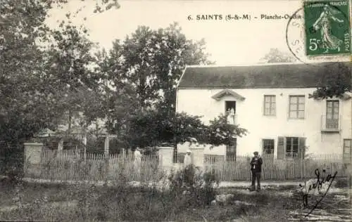 Ak Saints Seine et Marne, Planche-Oudik