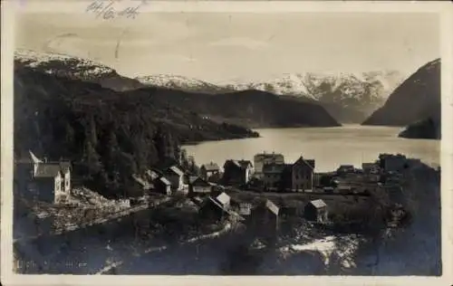 Ak Hardanger Norwegen, Teilansicht