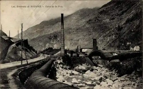 Ak Modane Savoie, Usine de la Praz