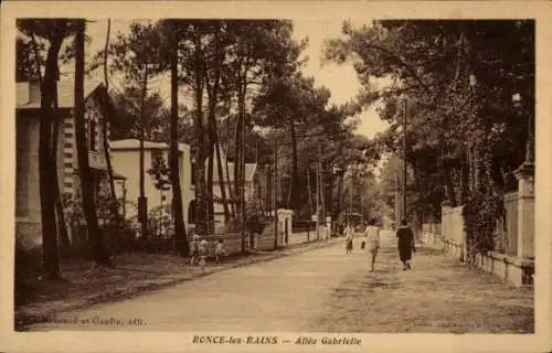 Ak Ronce les Bains Charente Maritime, Allee Gabrielle